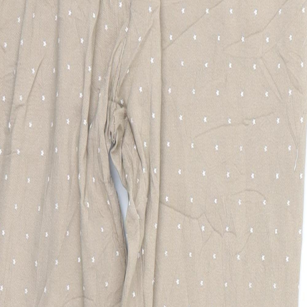 Womens UK Size 24 in Preworn Regular Fit  Beige Trousers