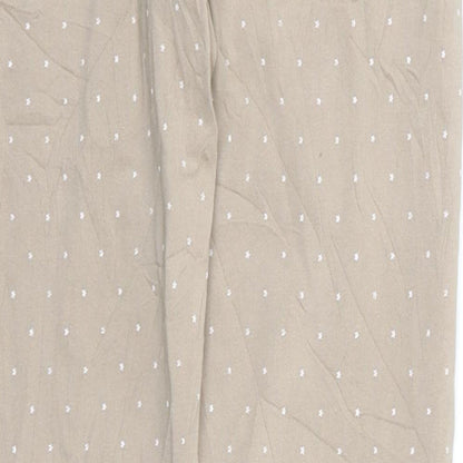 Womens UK Size 24 in Preworn Regular Fit  Beige Trousers