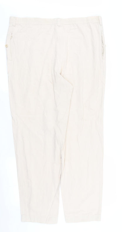 C&A Womens Pink   Trousers  Size 34 in L28 in