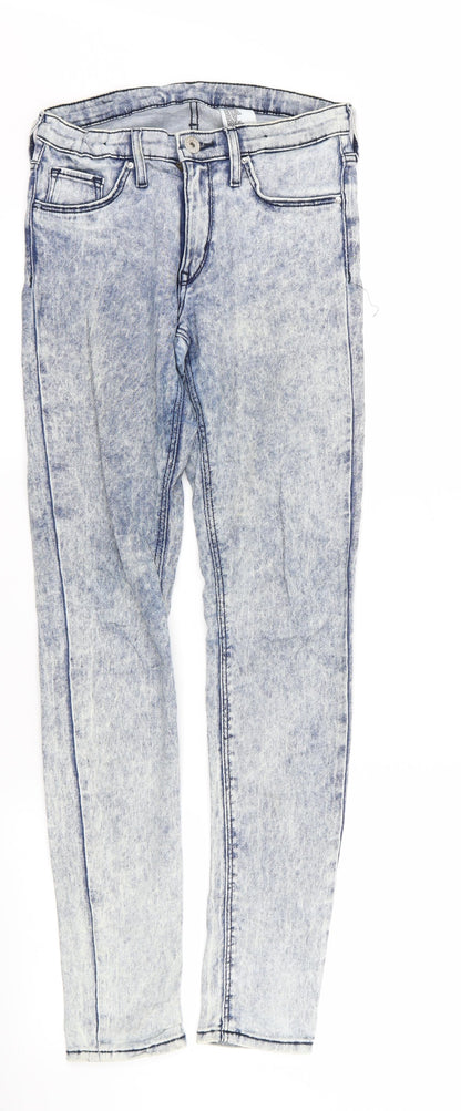H&M Girls Blue   Skinny Jeans Size 11 Years