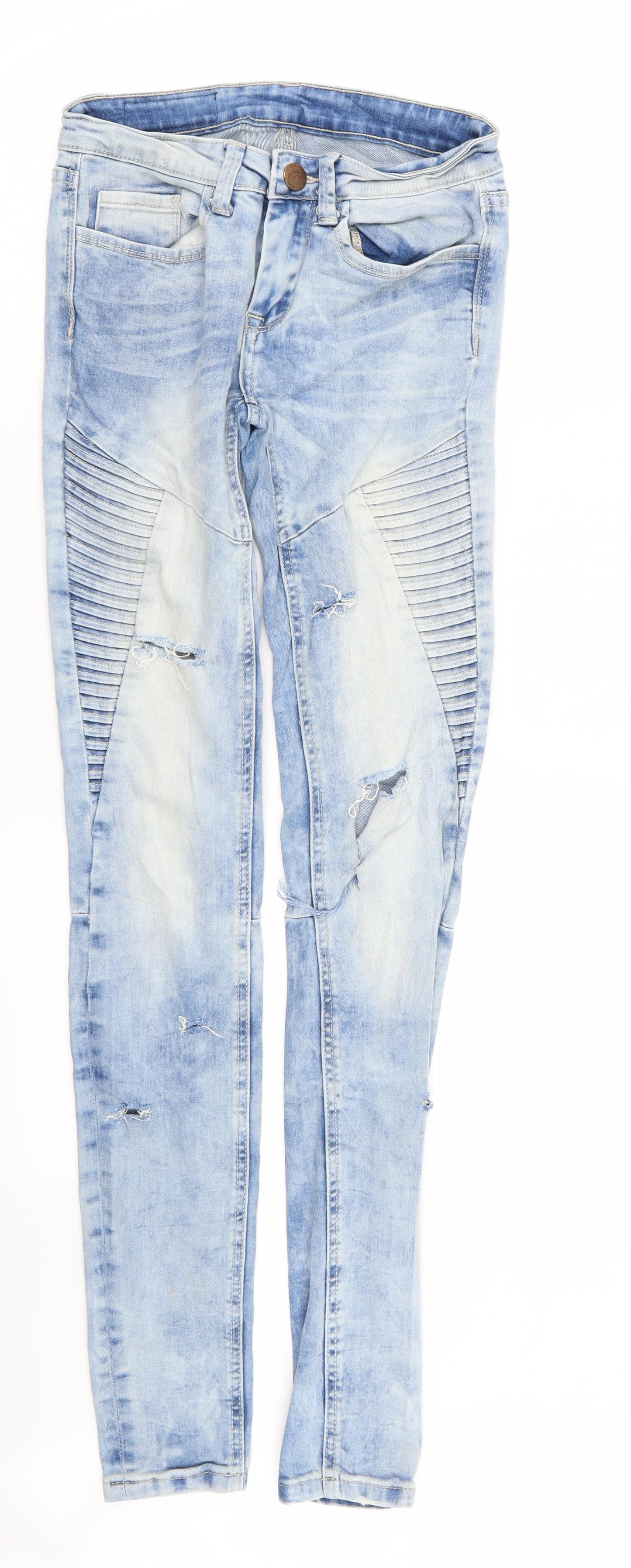 Womens UK Size 24 in FB sister Regular Fit Skinny Blue Jeans
