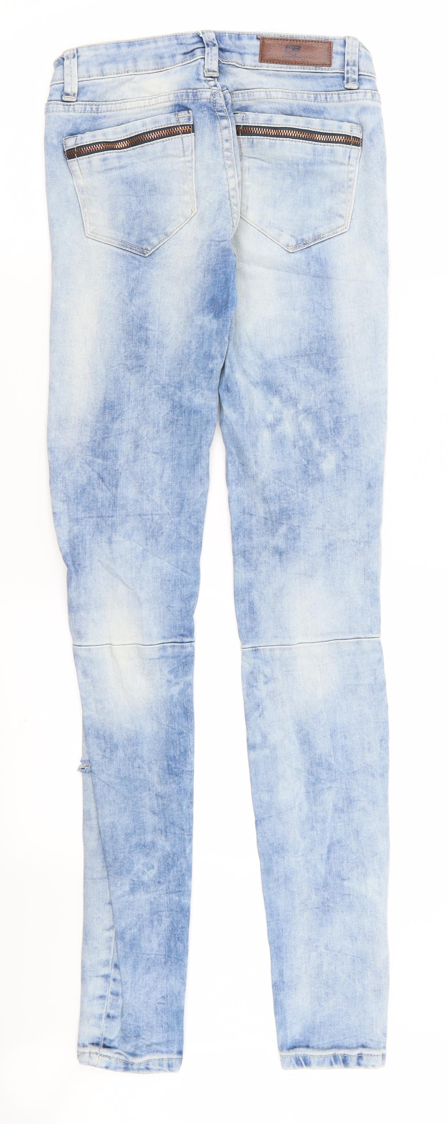 Womens UK Size 24 in FB sister Regular Fit Skinny Blue Jeans