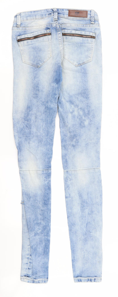 Womens UK Size 24 in FB sister Regular Fit Skinny Blue Jeans