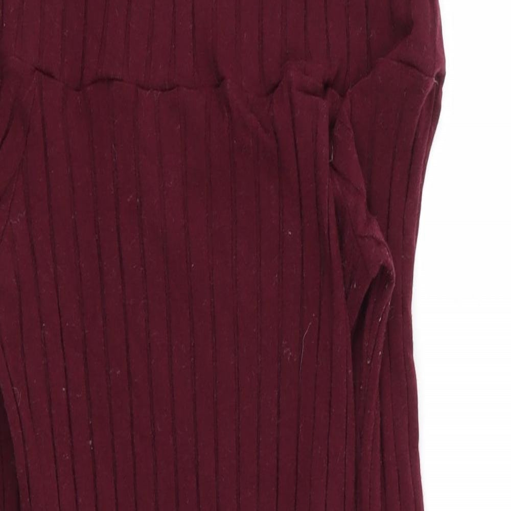 Miss Selfridge Womens Purple   Pencil Dress  Size 14