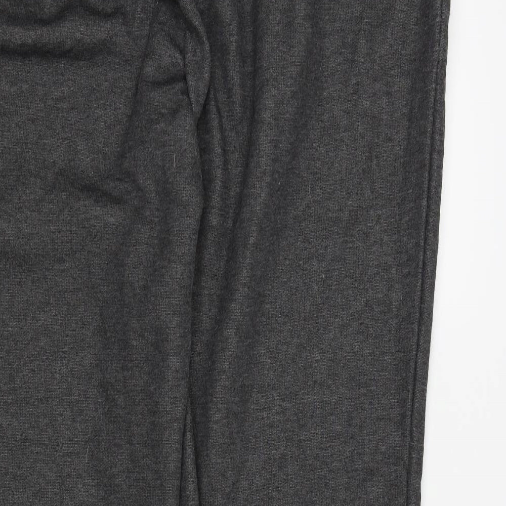 Womens UK Size L BM Regular Fit Jogger Grey Trousers