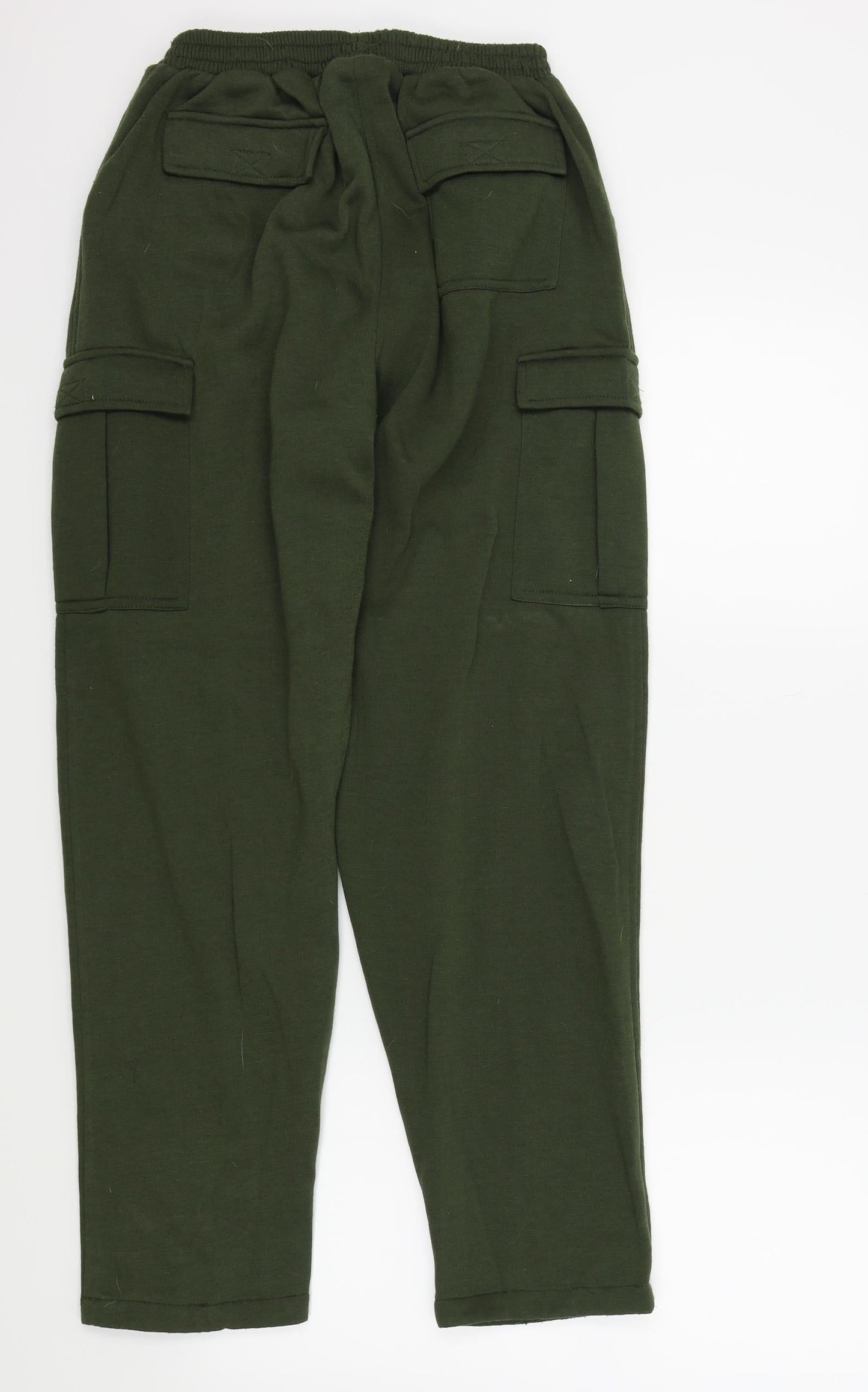NUGGETS Womens Green   Jogger Trousers Size L L27 in