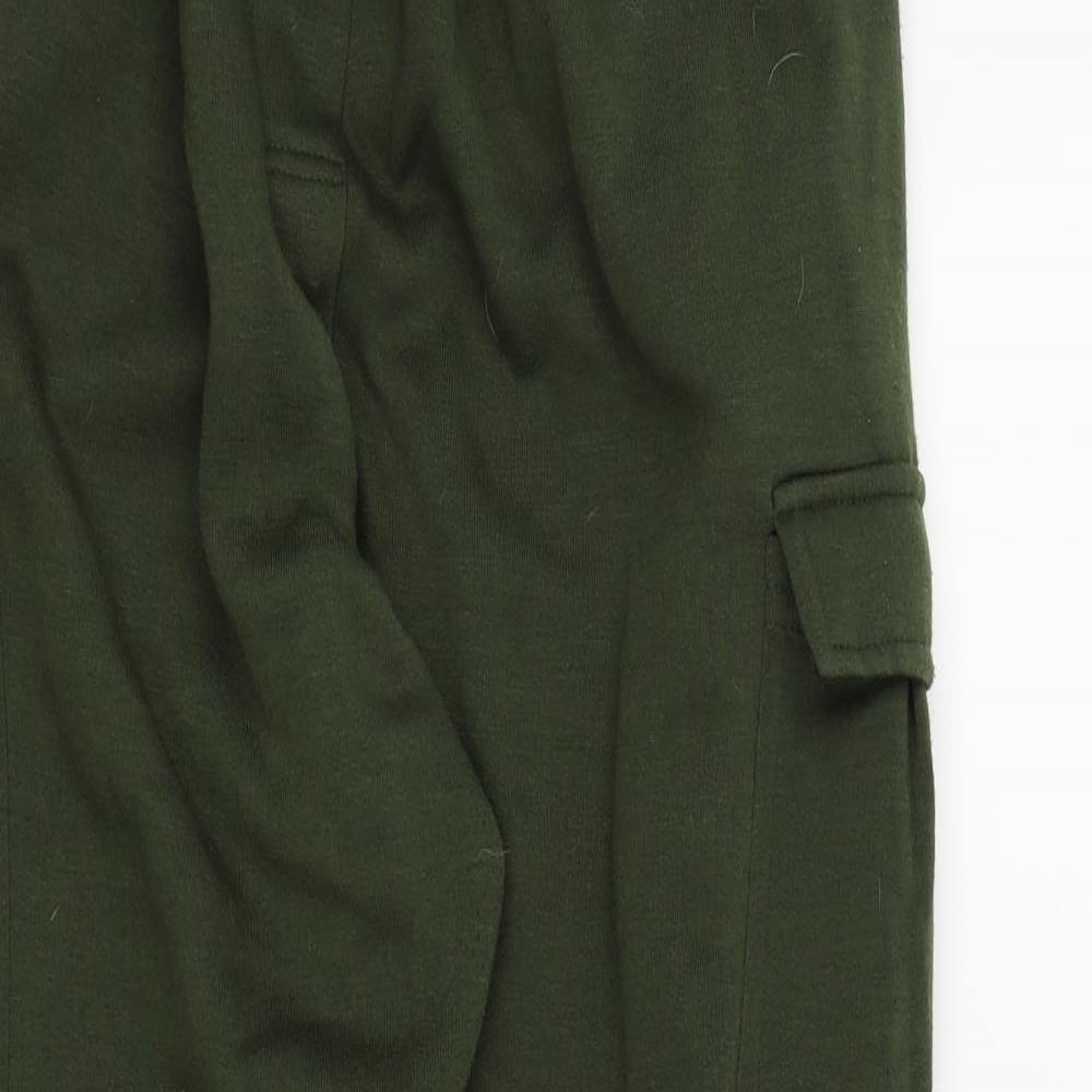 NUGGETS Womens Green   Jogger Trousers Size L L27 in