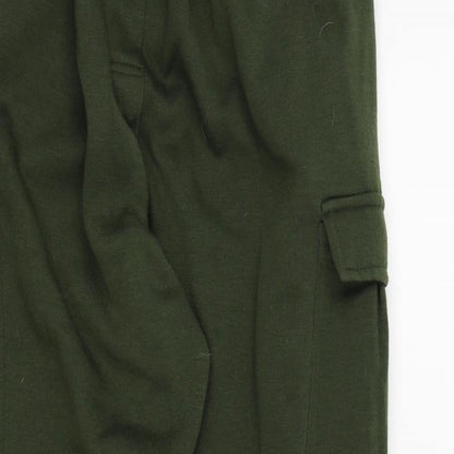 NUGGETS Womens Green   Jogger Trousers Size L L27 in