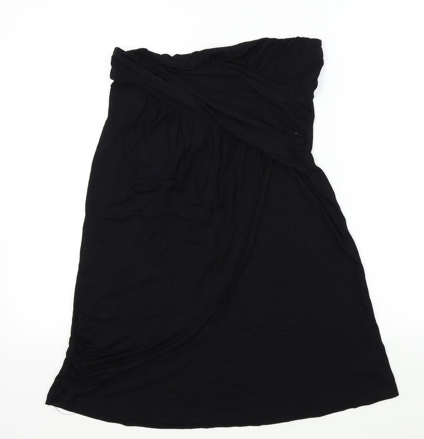 NEXT Womens Black   Fit & Flare  Size 12  - Ruffle Detail