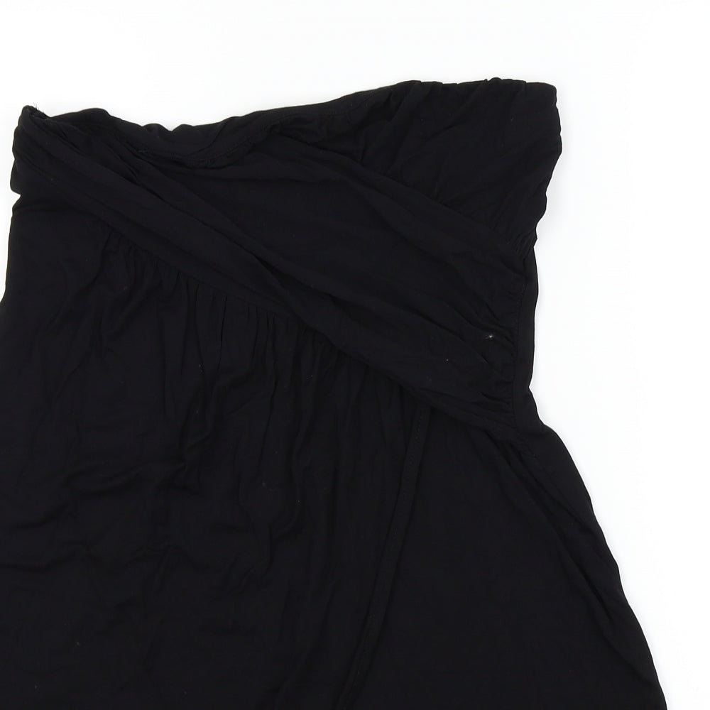 NEXT Womens Black   Fit & Flare  Size 12  - Ruffle Detail