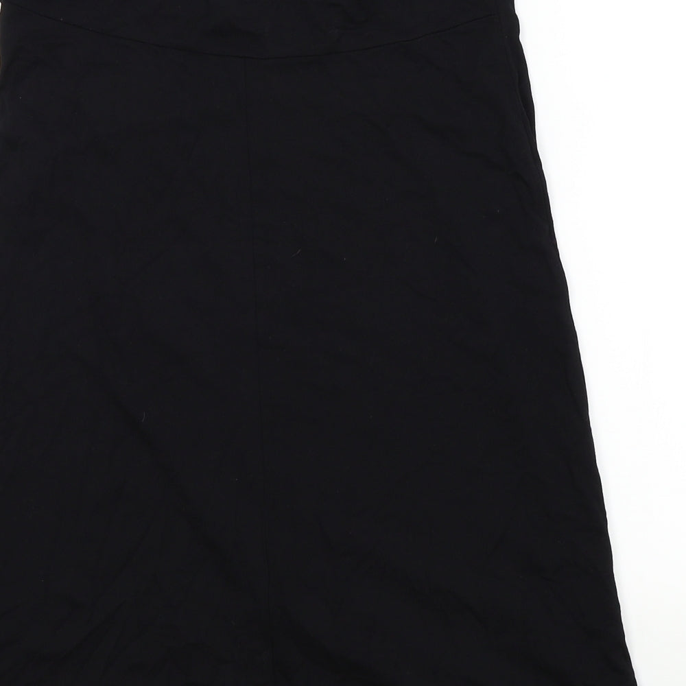 NEXT Womens Black   Fit & Flare  Size 12  - Ruffle Detail