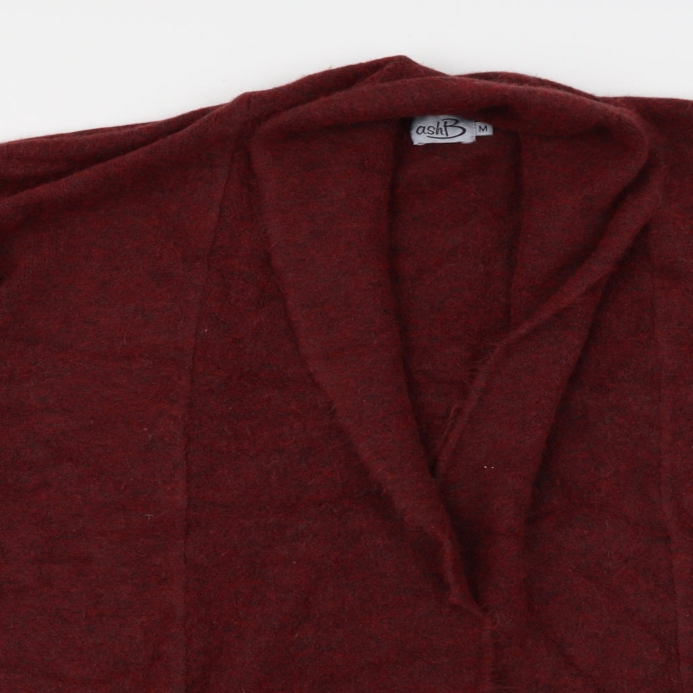 ashb Womens Red   Cardigan Jumper Size M