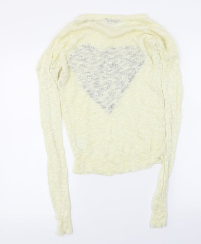 Select  Womens Ivory   Pullover Jumper Size 10