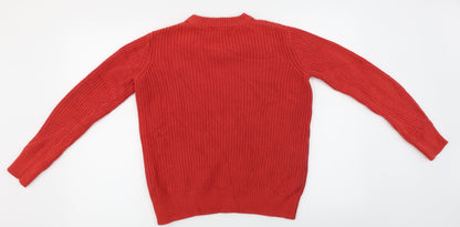 Marks and Spencer  Mens Red   Pullover Jumper Size S