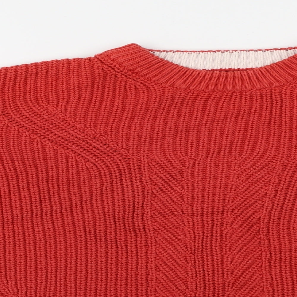 Marks and Spencer  Mens Red   Pullover Jumper Size S