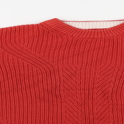 Marks and Spencer  Mens Red   Pullover Jumper Size S