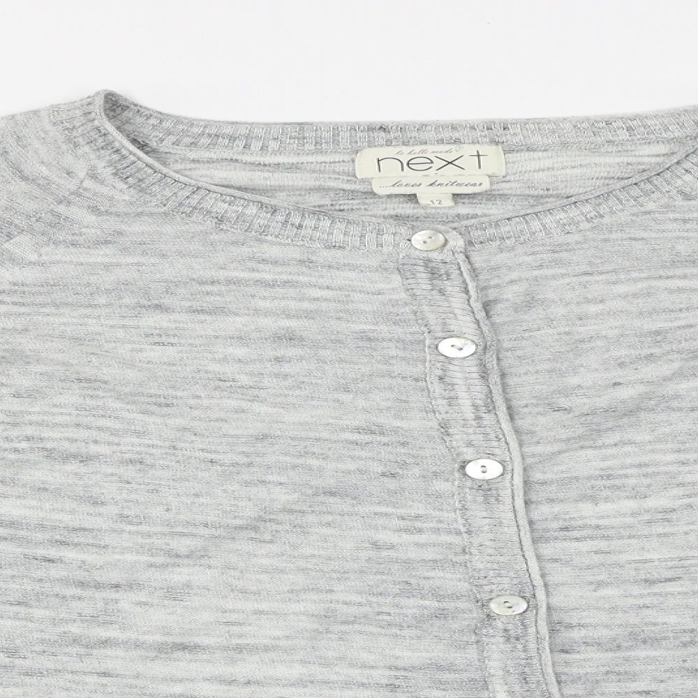 NEXT  Womens Grey   Cardigan Jumper Size 12