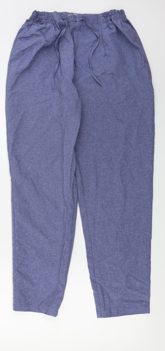 Daxon  Womens Blue   Trousers  Size 16 L28 in