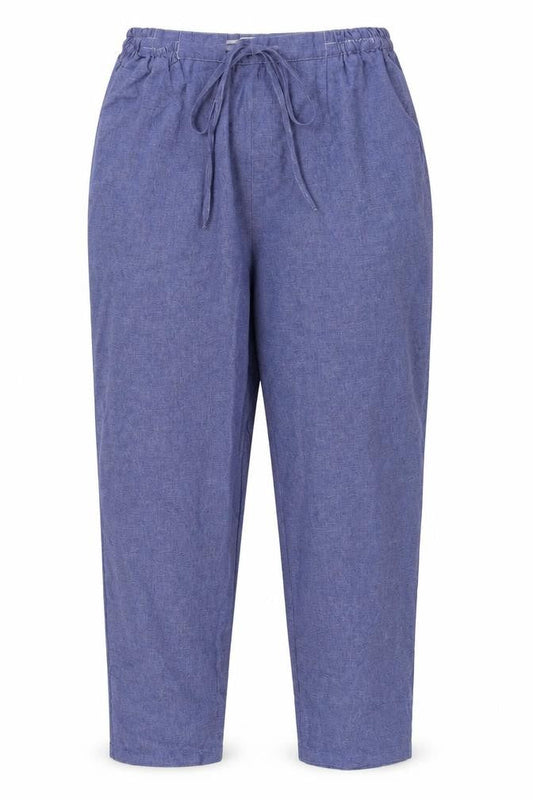 Womens UK Size 16 Daxon Regular Fit  Blue Trousers