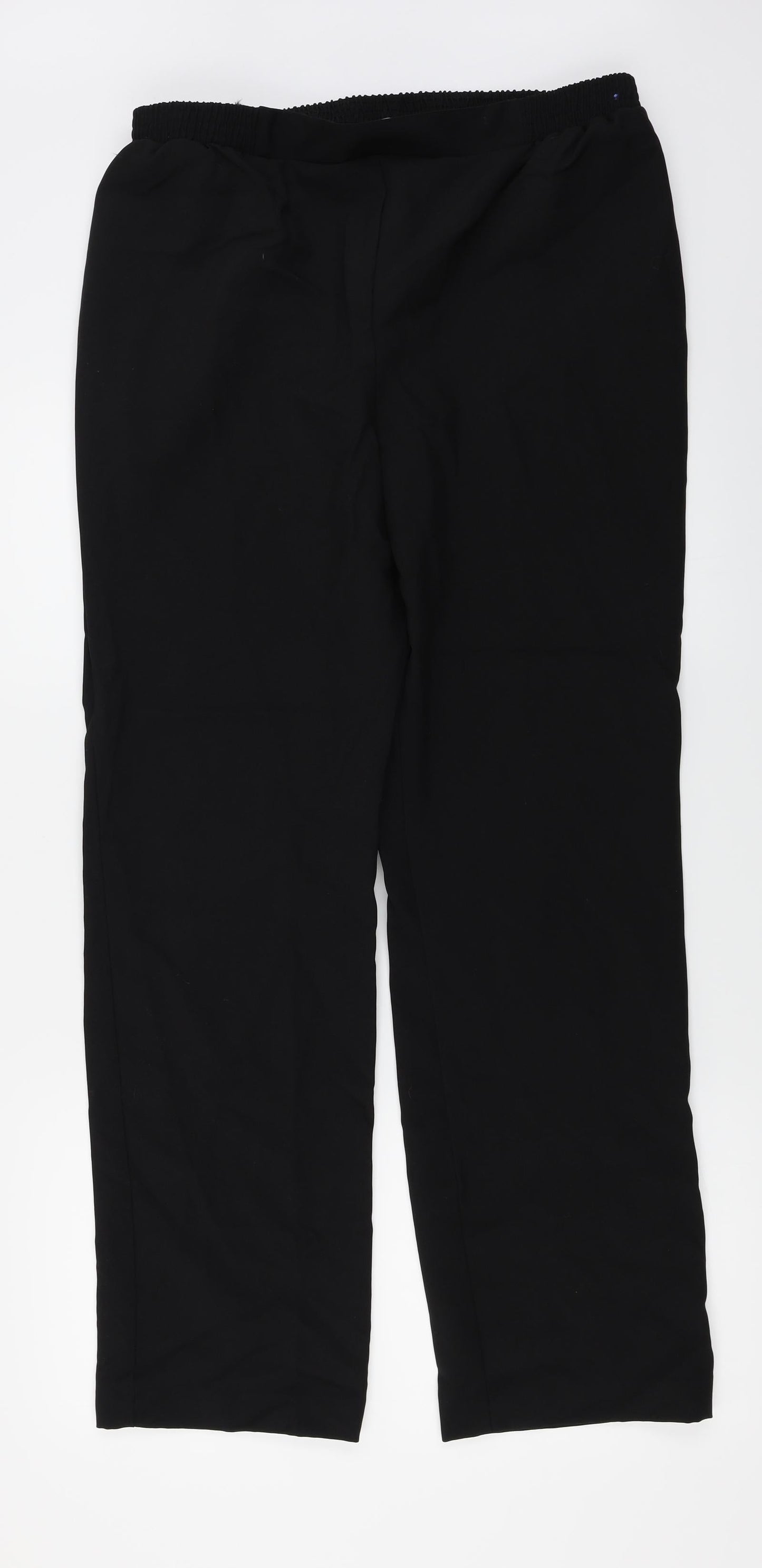Classique  Womens Black   Trousers  Size 16 L26 in