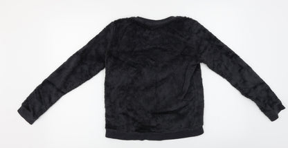 H&M  Girls Grey   Pullover Jumper Size 11-12 Years