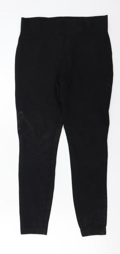 Womens UK Size 12 NEXT Regular Fit  Black Trousers