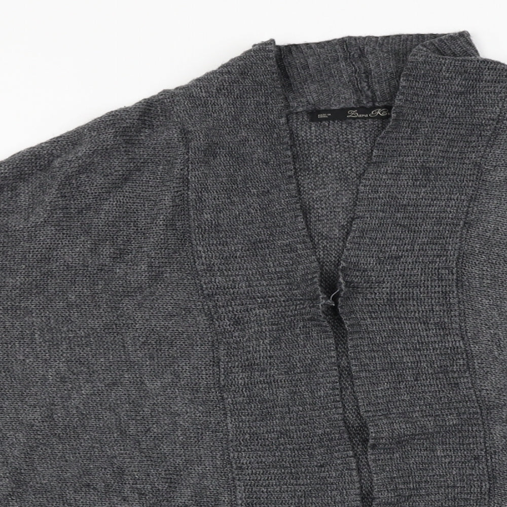 lara knit  Womens Grey   Cardigan Jumper Size S