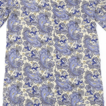 Womens UK Size 6 H&M Blue Basic Blouse