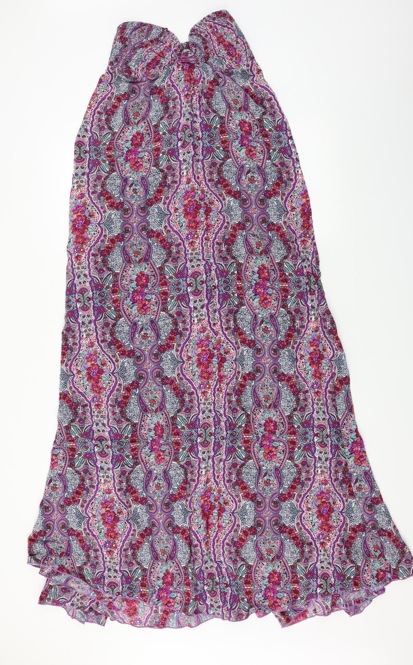 NEXT  Womens Purple Floral  A-Line  Size 8