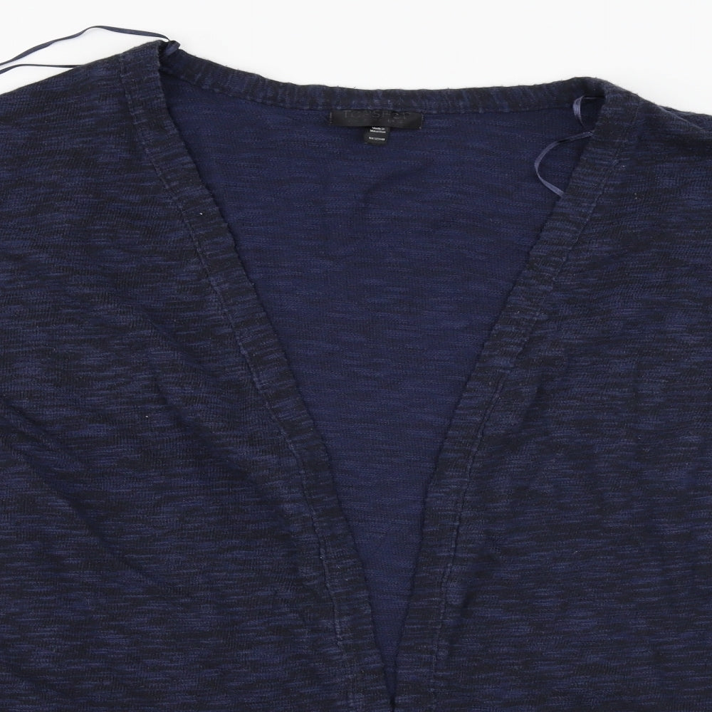 Topshop  Womens Blue   Cardigan Jumper Size 10