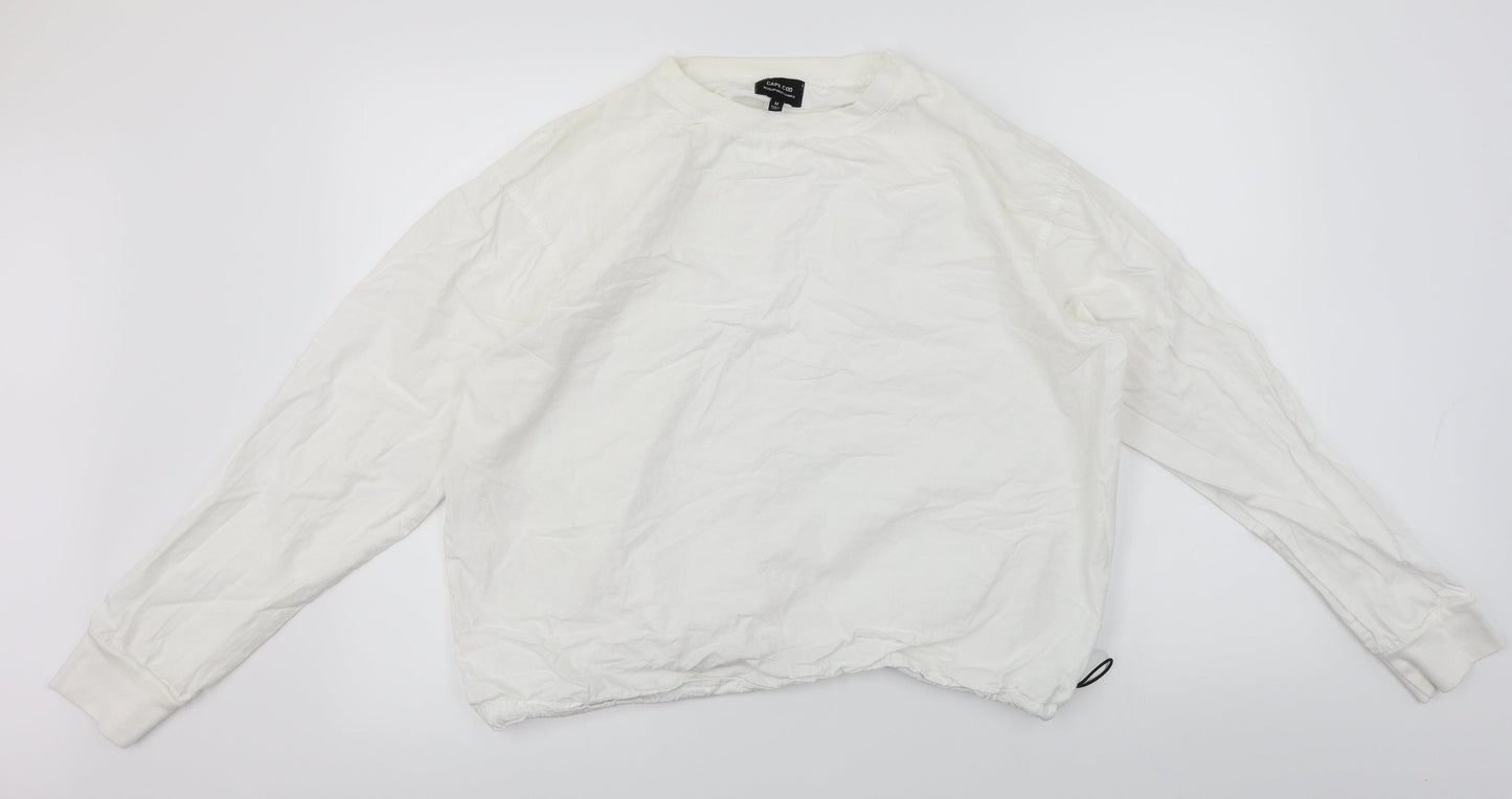 Cape Cod Womens White   Basic T-Shirt Size M