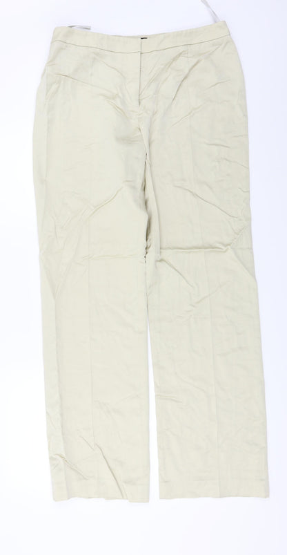 Coast  Womens Beige   Trousers  Size 14 L28 in