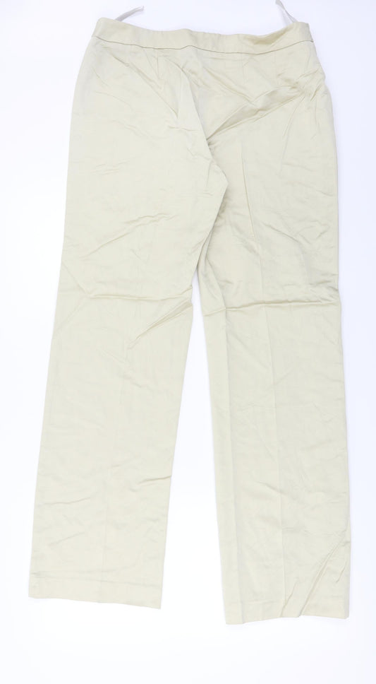 Coast  Womens Beige   Trousers  Size 14 L28 in