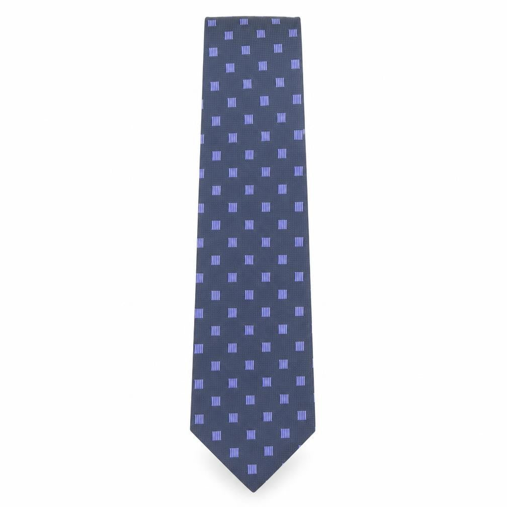 Marks & Spencer Mens Blue Plaids & Checks  Pointed Tie One Size