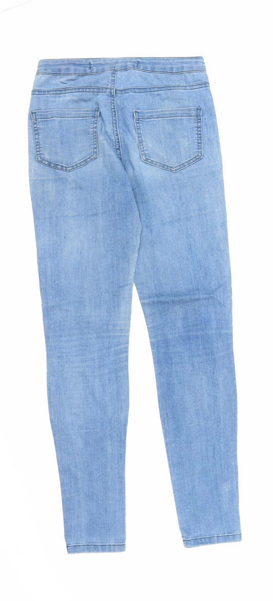 Denim Co Womens Blue  Denim Skinny Jeans Size 8 L28 in