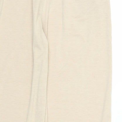 Womens UK Size L Preworn Regular Fit Bloomer Beige Trousers