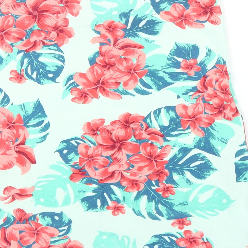 Capsule Womens Green Floral  Bandage Skirt Size 14