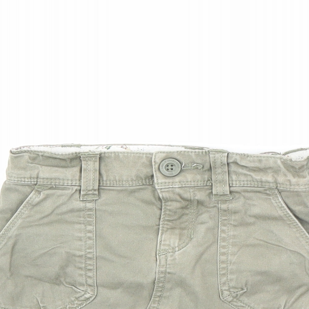 H&M Girls Green   A-Line Skirt Size 2 Years