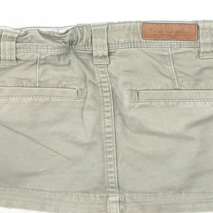 H&M Girls Green   A-Line Skirt Size 2 Years