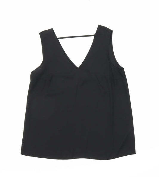 F&F Womens Black   Basic Blouse Size 12