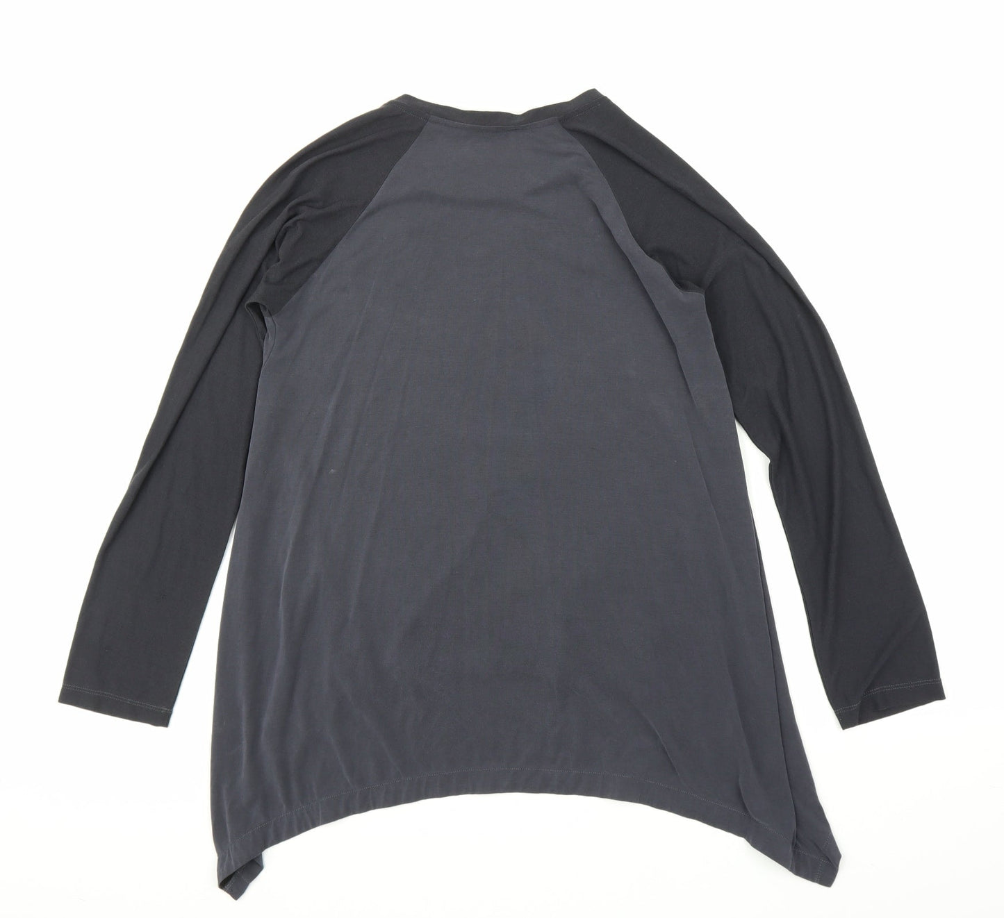 Life with Bird Womens Grey   Basic Blouse Size 10