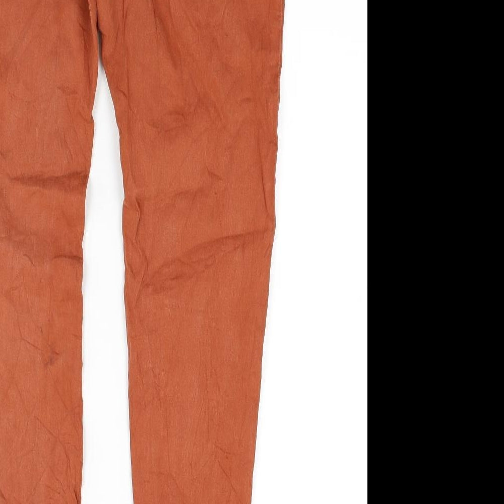Place de jour Womens Brown  Denim Skinny Jeans Size 12 L28 in
