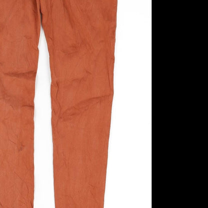 Place de jour Womens Brown  Denim Skinny Jeans Size 12 L28 in