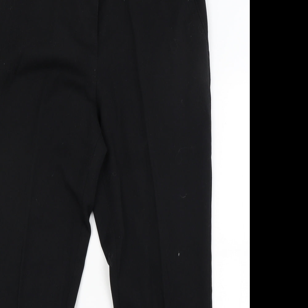 TU Womens Black   Trousers  Size 12 L25 in