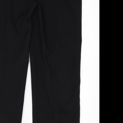 Womens UK Size 16 Peacocks Regular Fit  Black Trousers