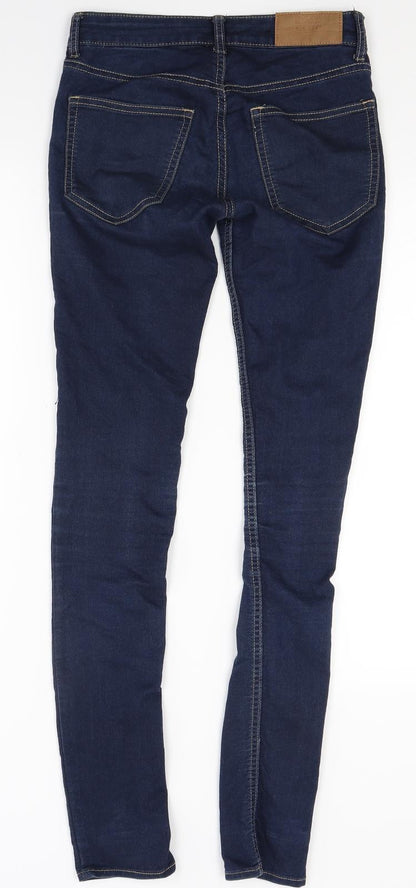 Womens UK Size 6 Divided Regular Fit Jegging Blue Jeans