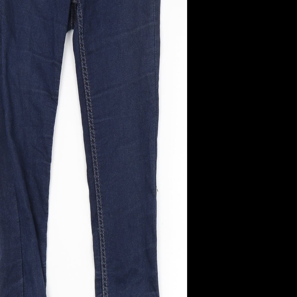 Womens UK Size 6 Divided Regular Fit Jegging Blue Jeans