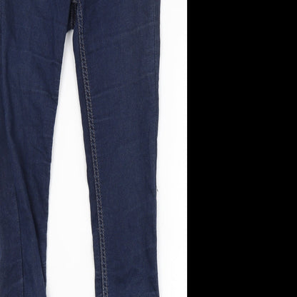 Womens UK Size 6 Divided Regular Fit Jegging Blue Jeans