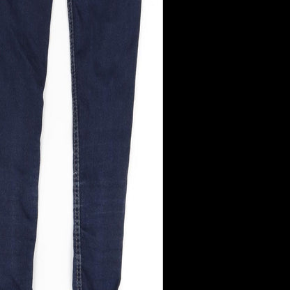 Womens UK Size 6 Divided Regular Fit Jegging Blue Jeans