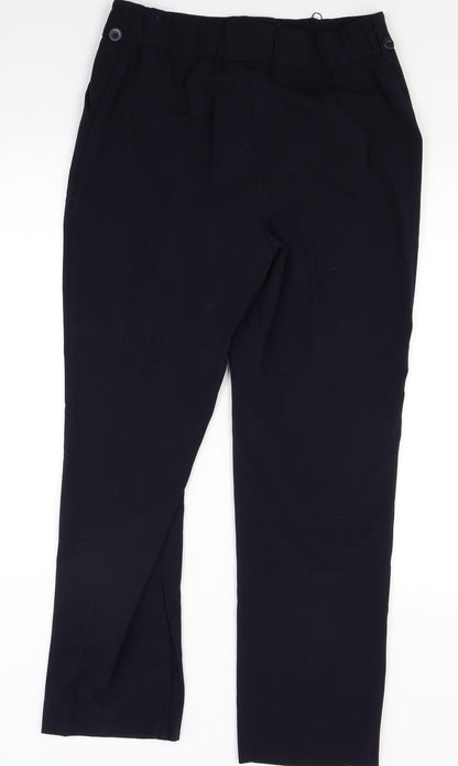 Saviour Womens Blue   Trousers  Size 12 L28 in